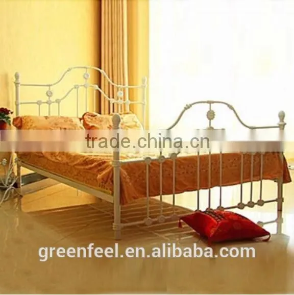 French Antique Wrought Iron Bed Furniture