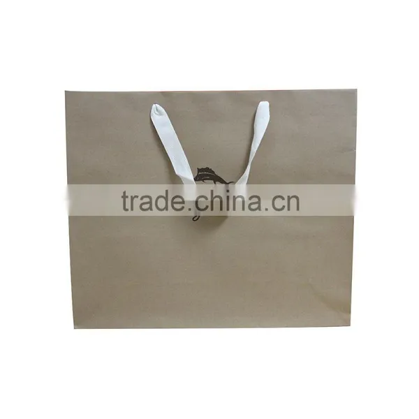 Custom Printed Fsc Cheap Kraft Paper Bag photo-2