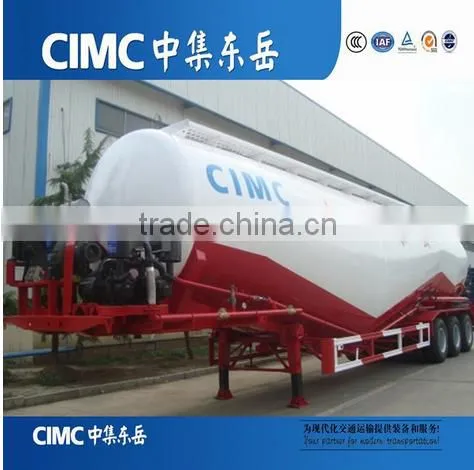 CIMC Direct Factory 60T Cement Bulk Carrier Semi Trailker For Sale photo-2
