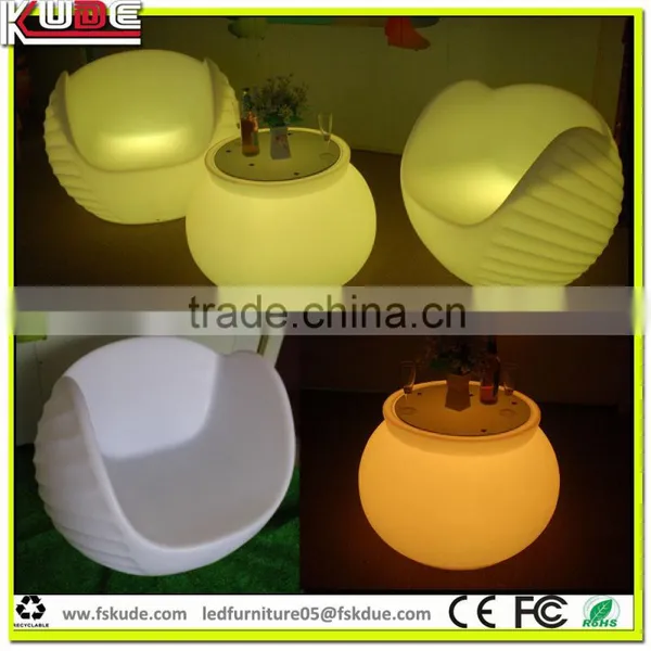 Rechargreable Multicolors Changing PE Plastic LED Ball for Pools and Garden photo-6