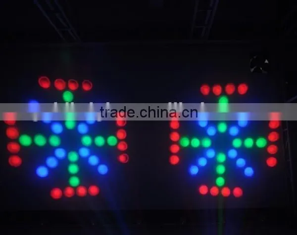 2 Head Moon Flower Light Dmx dj Club Entertainment Equipment Led Stage Effect Light photo-2