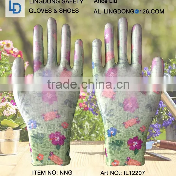 ESD PU Coated Carbon Nylon Gloves photo-5