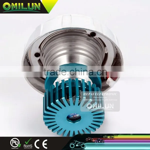 Wholesale Item U14 12-80V 25W LED Motorcycle Headlight With CFF Angel Halo Ring Quality Choice photo-2