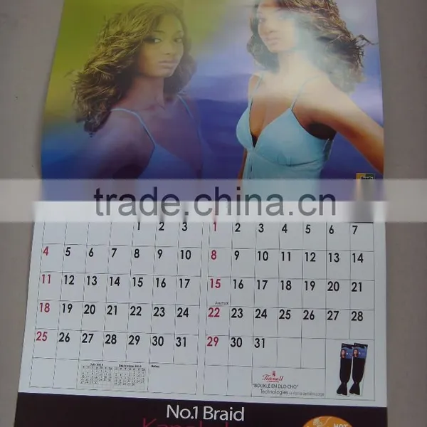 2015 Table Calendar Desk Calendar Newest Promotional Custom Monthly/ Yearly Calendar photo-4