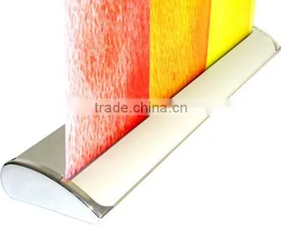 Portable Full Aluminum Water Drop Roll up Banner Standee, Wide Base Roll up Stand, Broad Base Roll up Display Stand photo-2