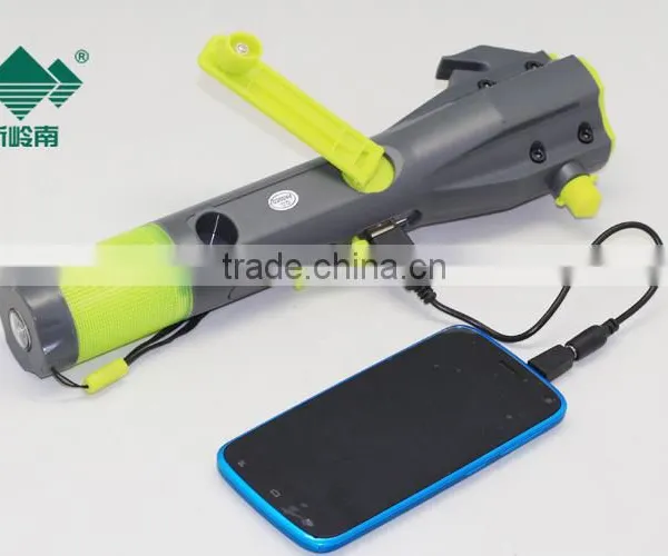 Emergency multi-function safety hammer withLED/SOS light,knife.magnet