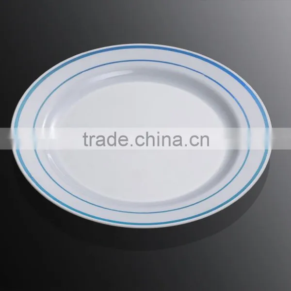 6"Disposable Plate For Party,Plastic Round Dinner Plate With Silver Coated photo-6