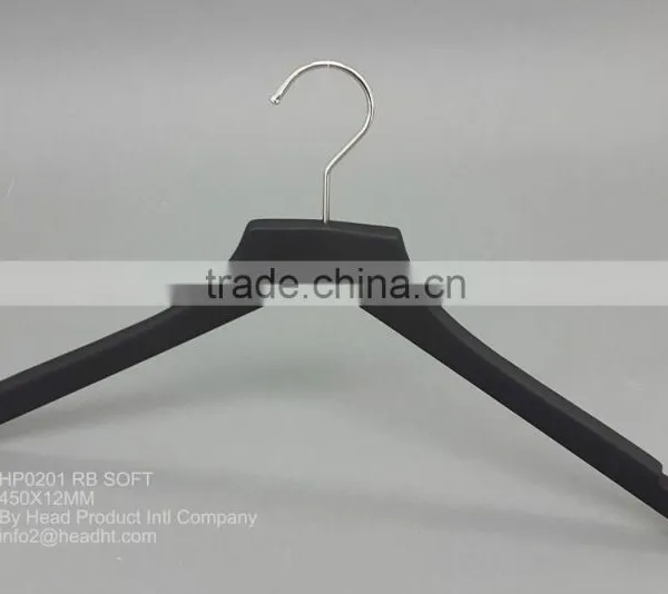 Our HEAD Luxury Wood Hanger With Big Shoulder and Cover Velvet for Anti-slip photo-3