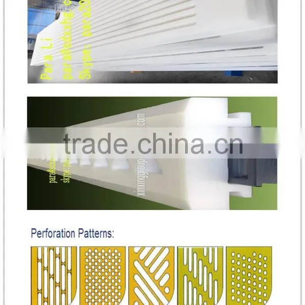 Anti-abrasion Uhmwpe Suction Box Cover Used on Paper Machine photo-2