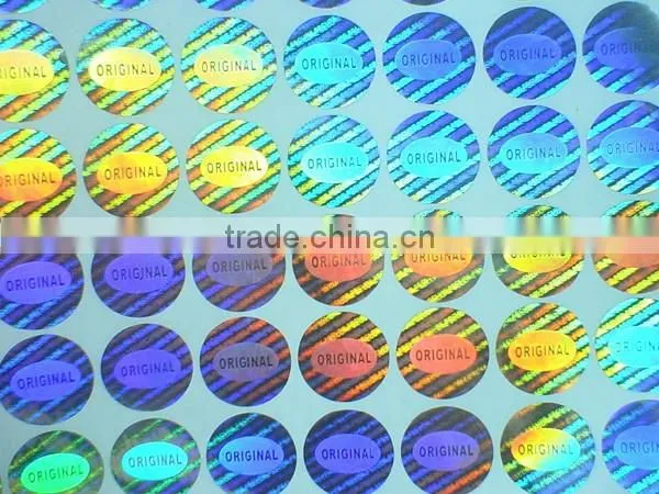 Electronics Security Packaging Self Adhesive Hologram Label photo-5