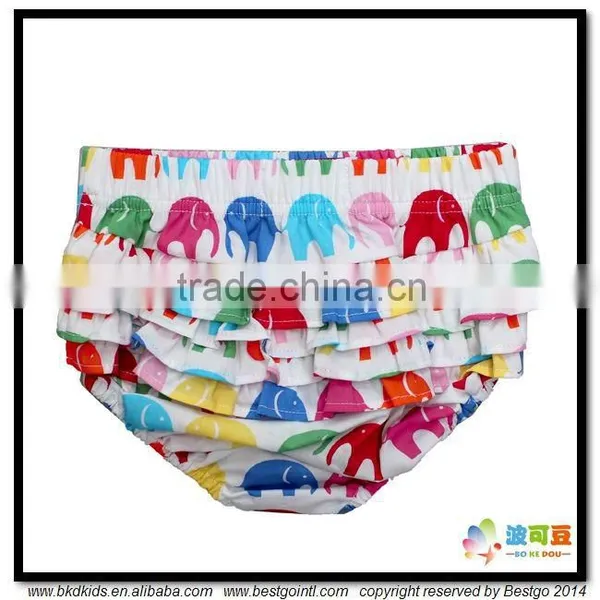 BKD Cotton Elephant Baby Bloomer Pants