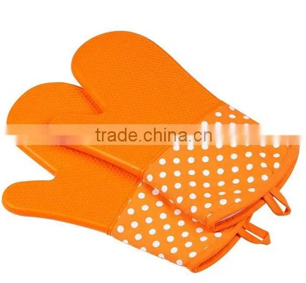2016 Lengthened Cotton Oven Mitt,silicone Oven Mitt photo-5