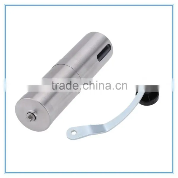 China Factory Promotion Price 316L Stainless Steel Housing Manual Coffee Grinder photo-2