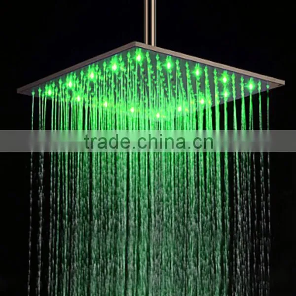 New Style Bathroom Brushed Shower Head Set 0588