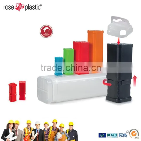 Round Square Plastic Block Tubes Packaging for ISO Taper Toolholders BK photo-2