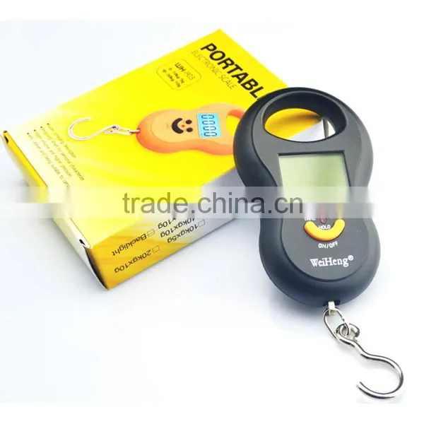 High Precision Mini Digital Hanging Luggage Scale Weighing Hand Scale photo-6