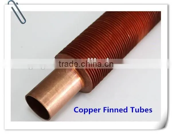 Copper Finned Tube/Fin Pipe for Heat Exchanger/Radiator Machine photo-3
