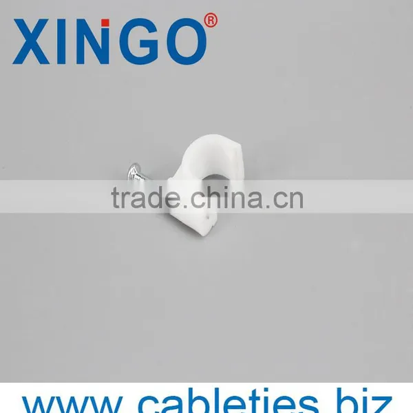 Hot Sell Plastic Nail Hook Cable Clip photo-3