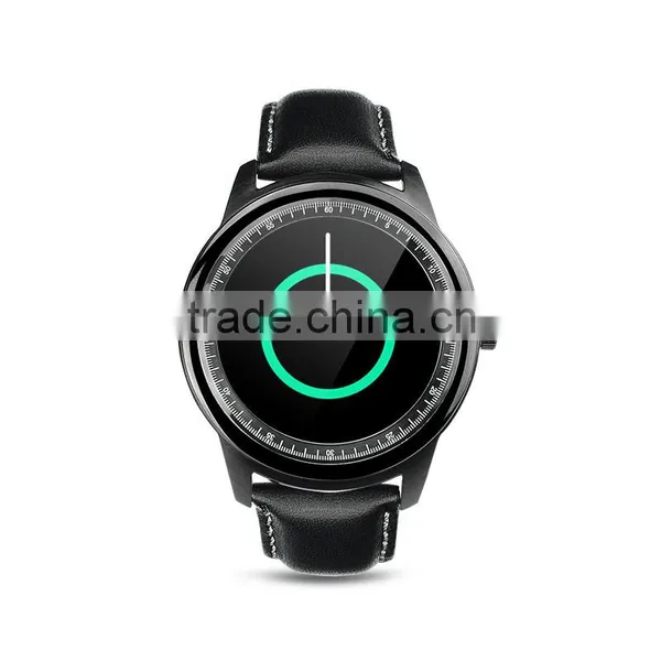 2016hot Fashion Round IPS Touch Screen Bluetooth Android IOS DM365 Smartwatch photo-3