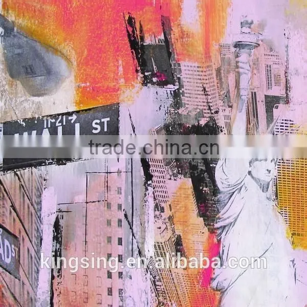 Hotsale Designs Abstract Music People Oil Painting HT 164-A photo-5