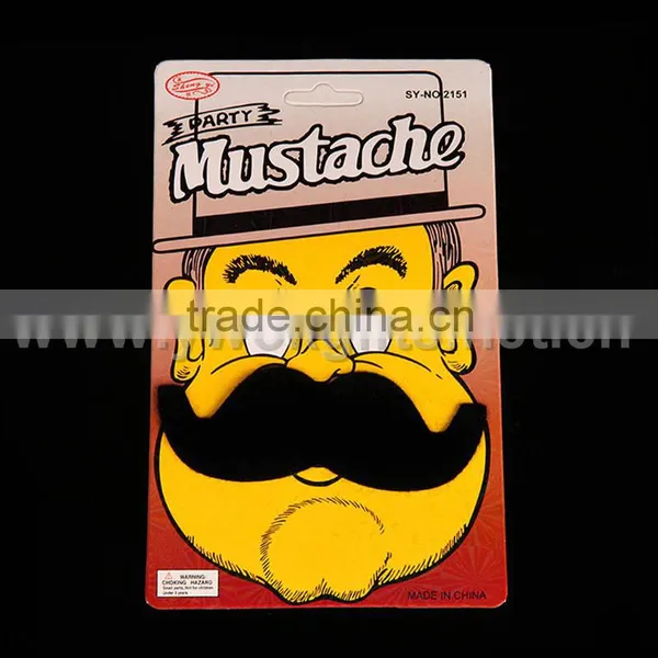 2016 Top Sale Fake Mustache Beard , Artifical Mustache for Carnival photo-2