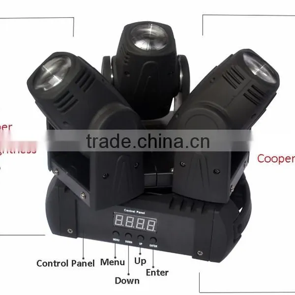 LED RGBW Three Head Light/ Beam Moving Head Light/ Washer Factory Price photo-3
