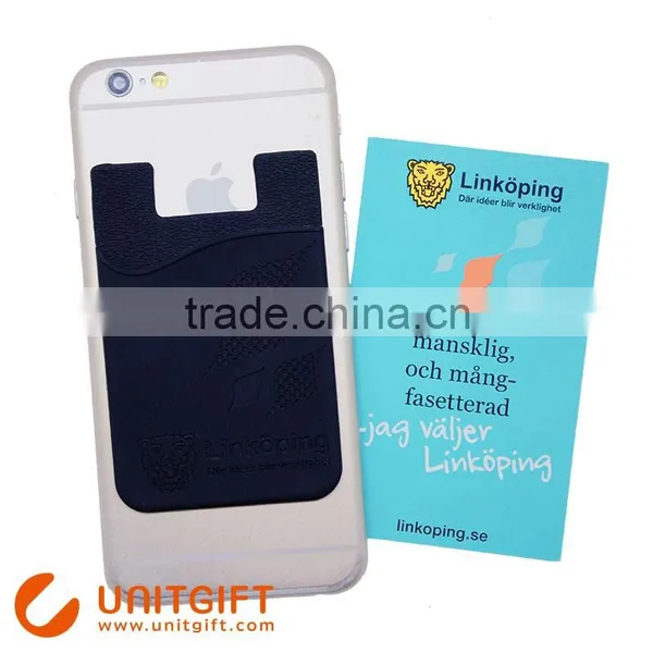 Silicone Adhesive Phone Sticker Card Holder photo-3
