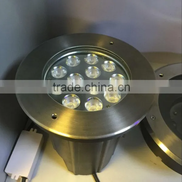 12w Led Inground Light In Concrete Ce Rohs Single Color Led Underground Light 3 Years Warranty photo-2