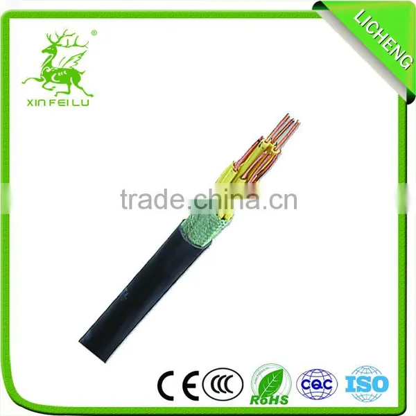 KVVP Copper PVC Insulated PVC Sheathed Braid Shielding Control Wire Cable photo-3