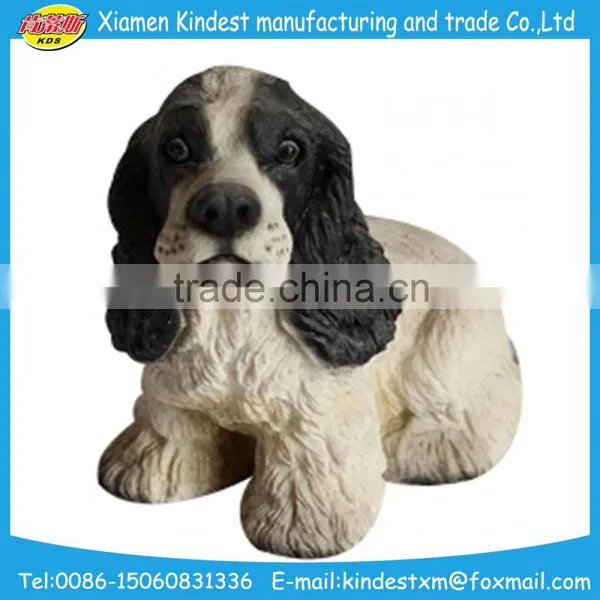 Handmade Novelty Ceramics Dog Figurine With High Quality for Garden