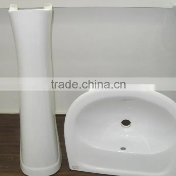 Cheap Price Ceramic Pedestal Washbasins DW203 photo-5