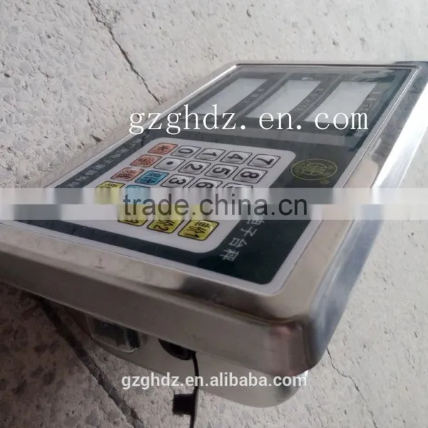 2016 Laest Hot Selling 4 Key Stainless Weight Indicator /steel Price Weighing Indicator photo-2