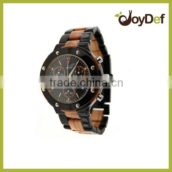 Elegance Fashion Watches Bamboo Wood Watch Red 100% Natural and Original Watch Box photo-2