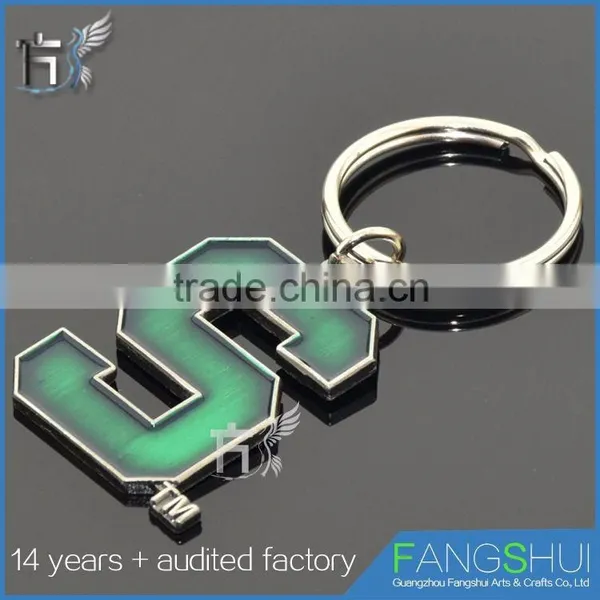 Top Quality 3d s Letter Keychain Stainless Steel Keychain Wholesale photo-3