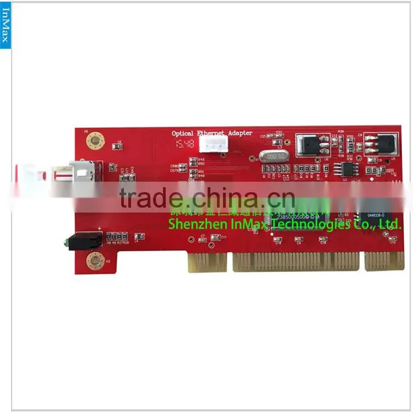 100M PCI Plastic Optic Fiber POF Optical NIC photo-3
