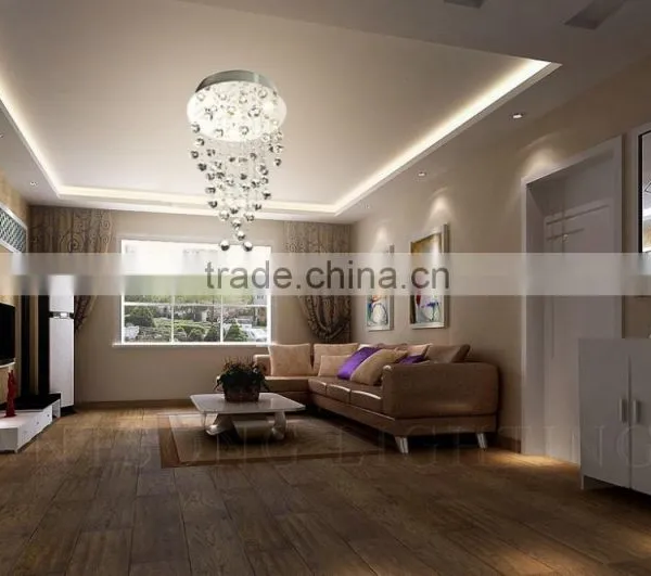 2016 Wholesale Decorative Hanging Modern Ceiling Lamp, Crystal Ceiling Light photo-3