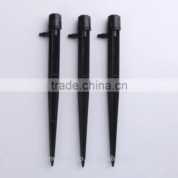 003 Mini Adjustable Dripper Water Flow Irrigation on Stake Emitter Drip System photo-3