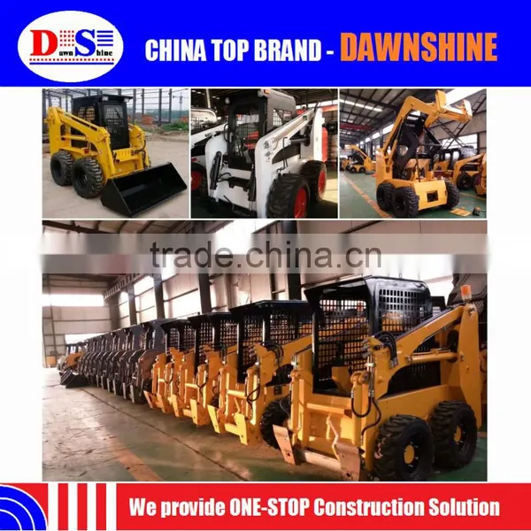 Hot Small Chinese Bobcat Skid Steer Tires 12-16.5 JC60 Mini Skid Steer Loader for Sale photo-2