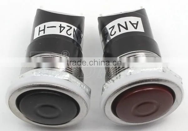 AN24-H OFF-(ON) SPST 2 PIN 20MM Push Button Switch photo-4
