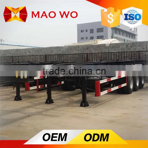 Manufacturer Gooseneck Type Side Wall Semi Trailer for Sale photo-6