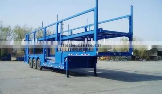 Dimension Customized Cargo Trailer Car Transport Semi Truck Trailer for Sale photo-2
