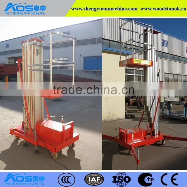 6m Single Mast Aluminium Hydraulic Lift Platform photo-3