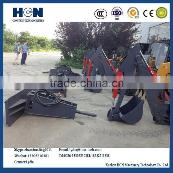 HCN 0203 Hydraulic Breaker With a Skid Steer Adaptor Plate photo-6
