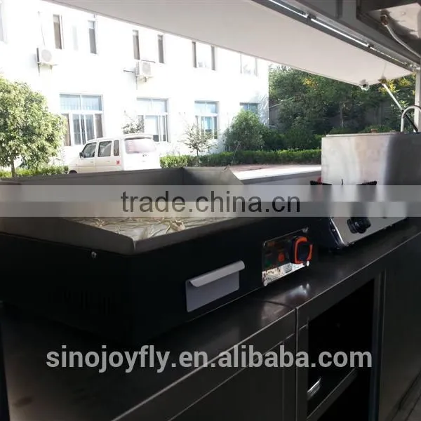 Electrical Griddle Food Car Mobile Food Carts Trailer Truck for Sale photo-3