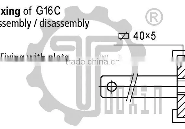 G16C Profile Guide Fixing With Plate photo-2
