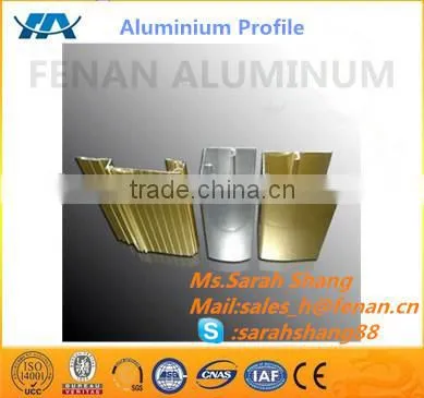 Wooden Transfer Aluminum Extrusion Aluminum Profiles for Windows photo-4