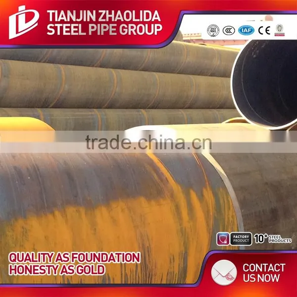 Premium Quality Hdpe Spiral Pipe Helical Welded Pipe} photo-2
