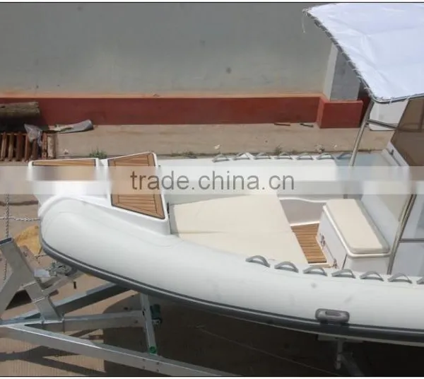 Hot Sale Fiberglass Hull Yacht Boat RIB830A photo-2