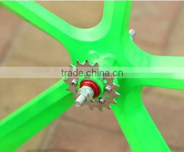700C Lightest Strongest Magnesium Alloy Bike Wheel /fixed Gear Type Hub Bike Wheel photo-3