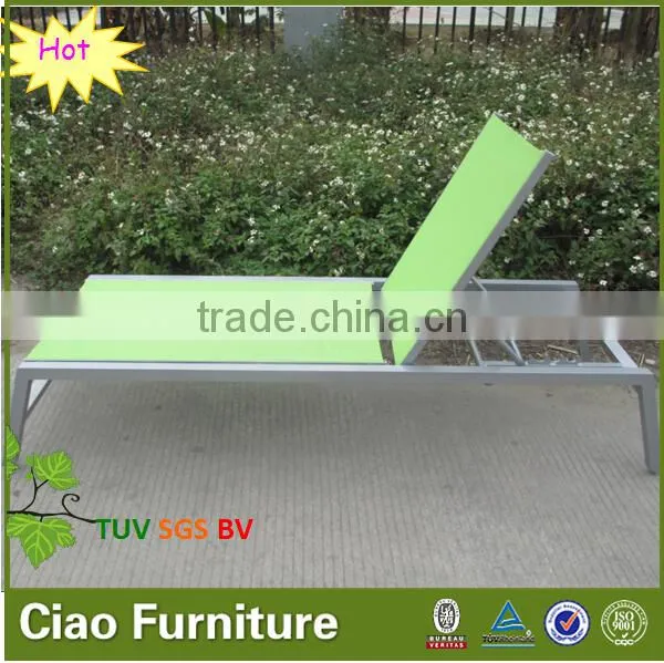 Garden Powder Coating Frame Lounge With Fabirc photo-3